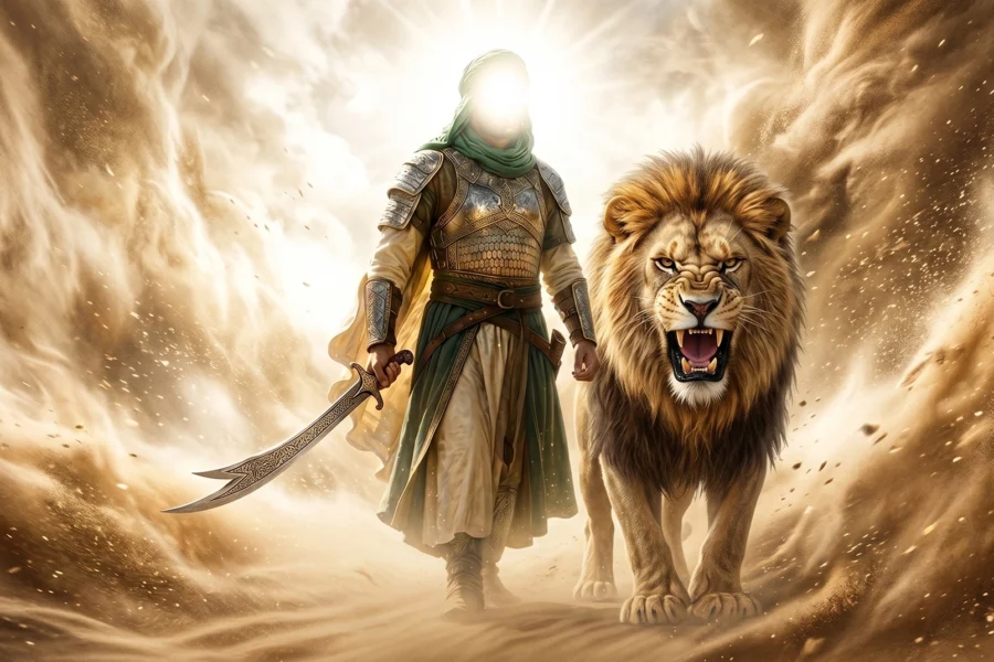 A Lion in Battle, A Servant in Life